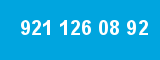 921 126 08 92 921 126 08 92